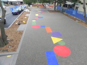 Wilga Park Mandala in NSW 20 purple glass egans lane nowra pathway 300x225 1